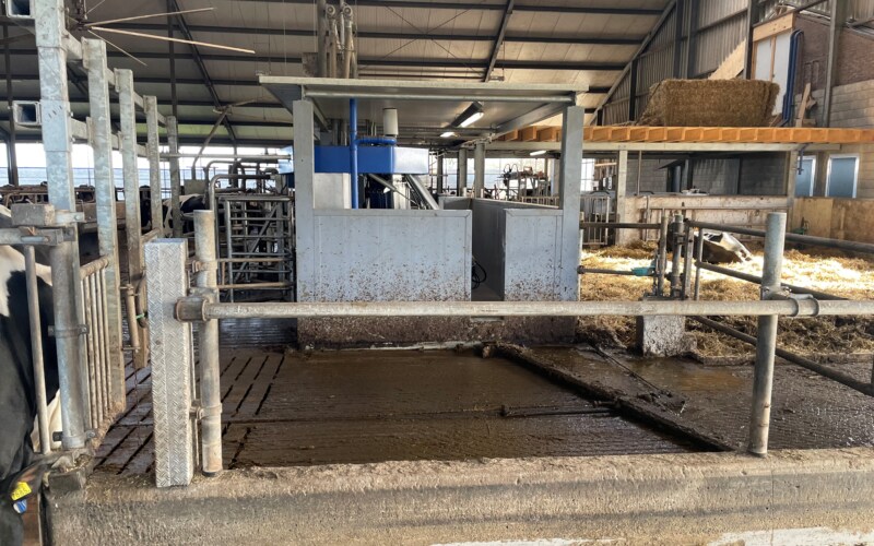 Beton panelen melkrobot