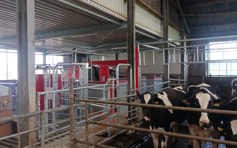 Housing Milking robot