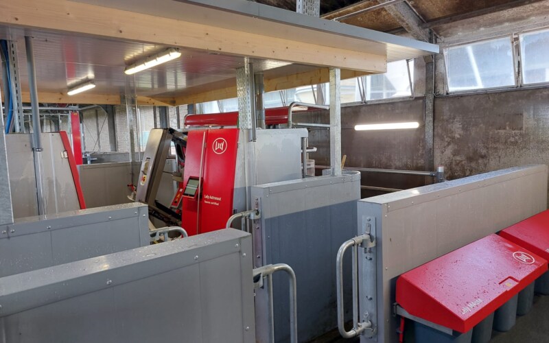 Lely melkrobotruimte