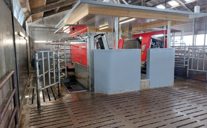 Housing for the milking robot