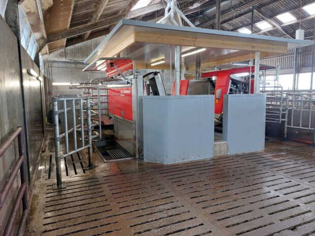 Lely melkrobotruimte bouwen