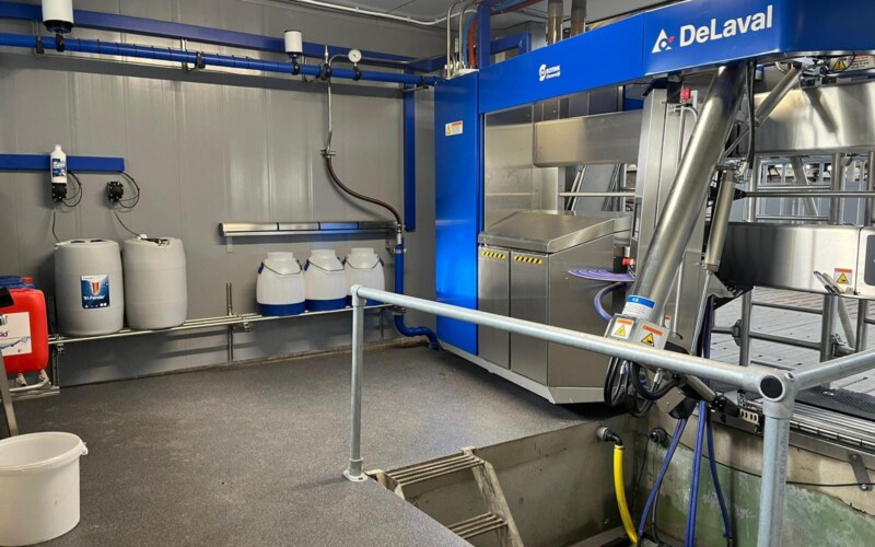 Melkrobot omhuizing