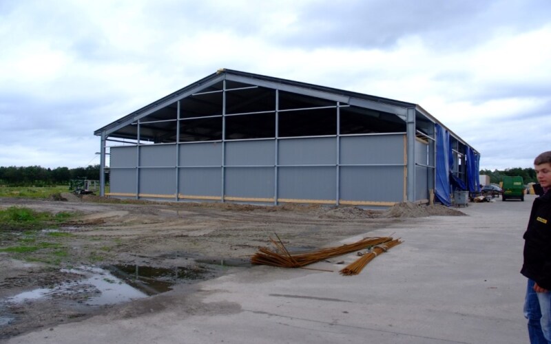 Building a potato shed
